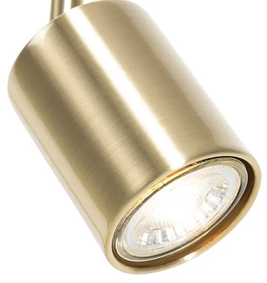 Nowoczesna lampa stołowa mosiężna regulowana - Java