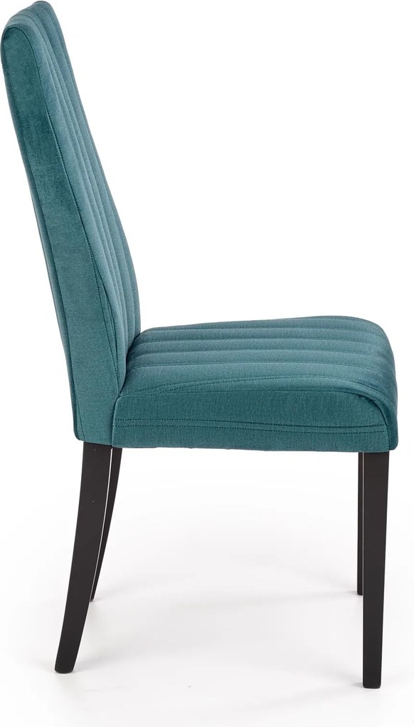 Krzesło tapicerowane na czarnych nogach Diego 2