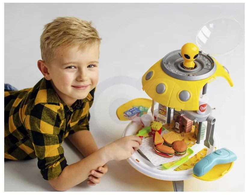 Woopie sklep fast food 3w1 plecak projektor ufo 60 el.