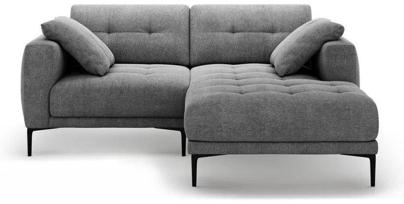 Szary narożnik (prawostronny/z szezlongiem) Bemy – Micadoni