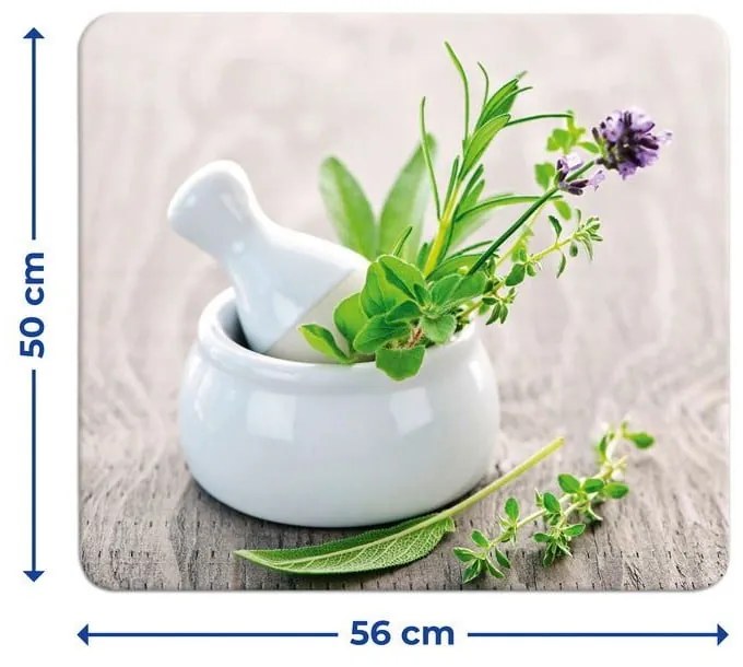 Szklana osłonka Wenko Herb, 50x56 cm