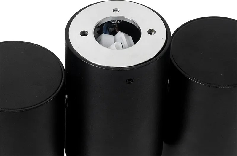 Designerski reflektor czarny 2-światłowy regulowany - Michael