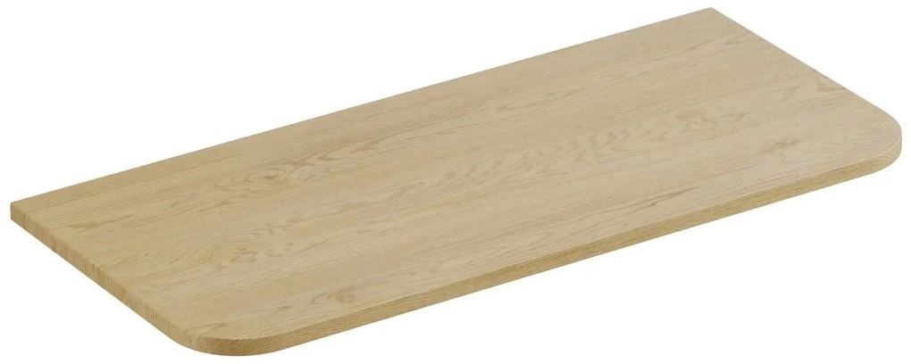 Szafka pod umywalkę OVALIA CREMONA 2S 100cm dąb cremona z umywalką nablatową LENA COMAD