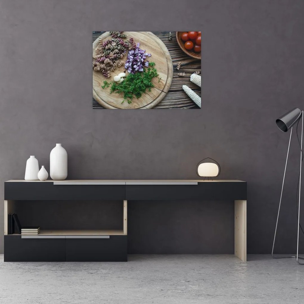 Obraz - Z deski kuchennej (70x50 cm)