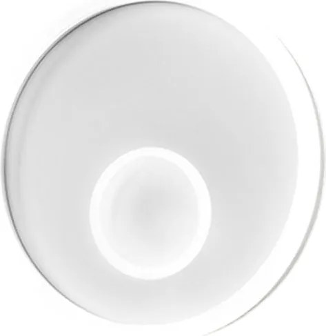 Kinkiet LED Melania, 50 W, biały, 2260 lm, światło naturalne 4000 K, satynowane aluminium i metakrylan, IP20, nowoczesny design, średnica 50 cm