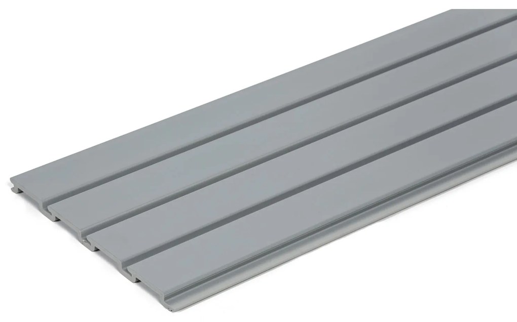 Panel wiszący Storia, 300 x 17 x 2440 mm, szary