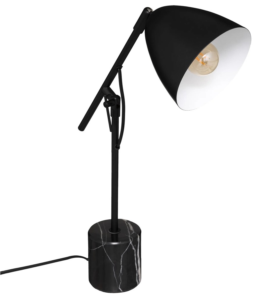 Metalowa lampa stołowa SUBLI, 55 cm