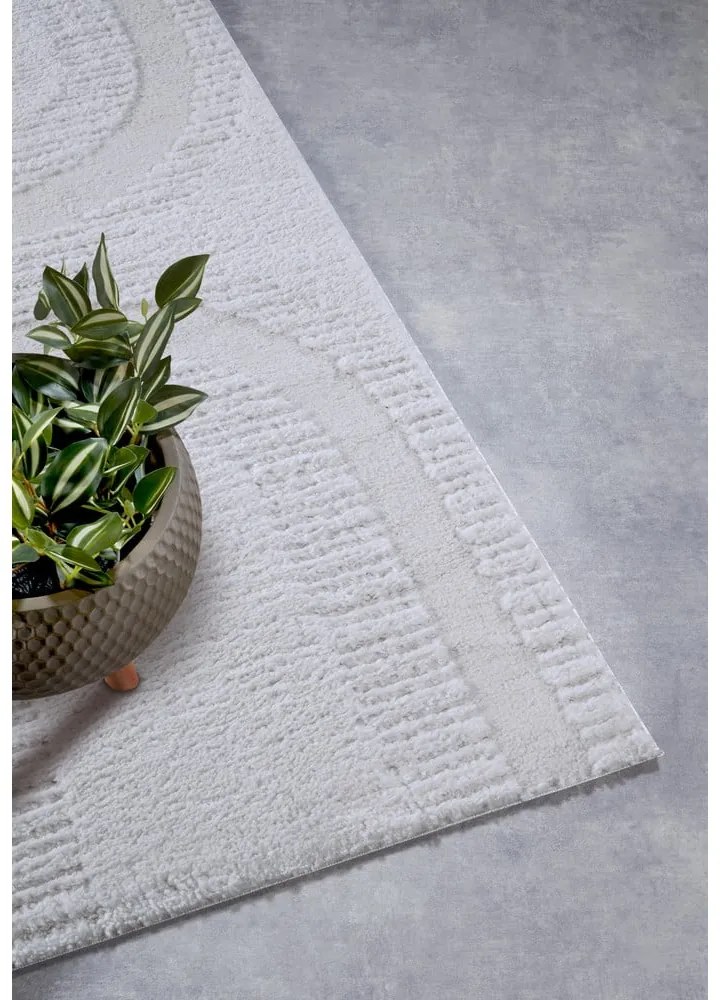 Kremowy chodnik 80x240 cm Bartoux Cream White – Elle Decoration