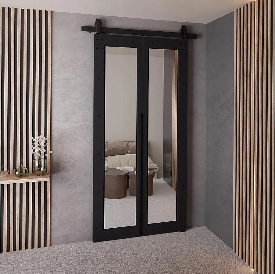 Drzwi Przesuwne QUDIO M8 Czarny 80