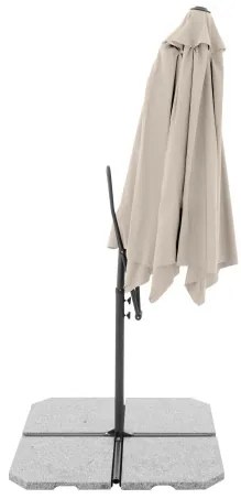 Derby ECO 3 m – parasol ogrodowy z bocznym słupkiem : Substancja Desen - 820