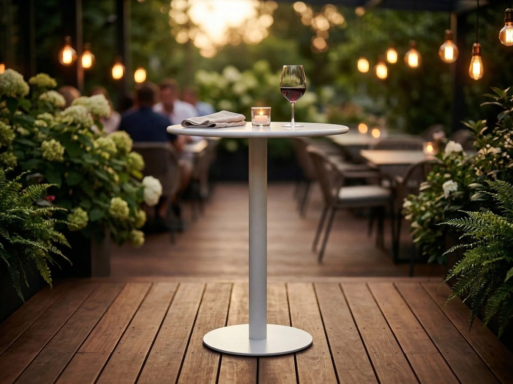 stolik ogrodowy okrągły 70 cm - na taras, do ogrodu, kawiarni i restauracji