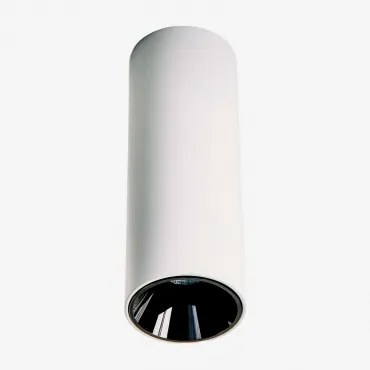 Aplikacja Sufitowa Led Powierzchniowa, Okrągła Ø5,7 Cm, Aluminiowa Luisiana Biała Ciepła 2700 K & Biały - Czarny & 8 W & 23º - Sklum