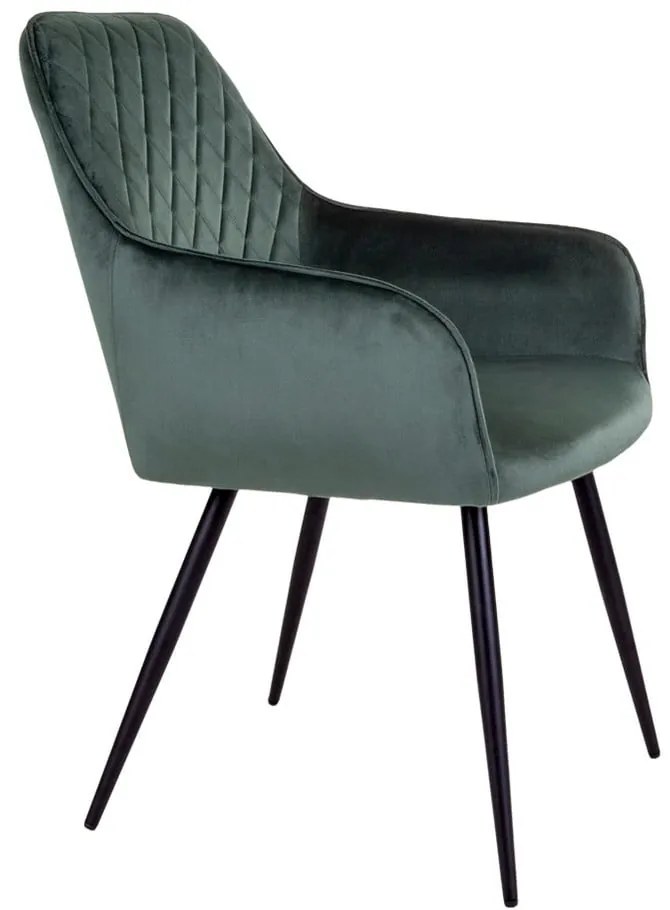 Komplet 2 ciemnozielonych krzeseł House Nordic Harbo