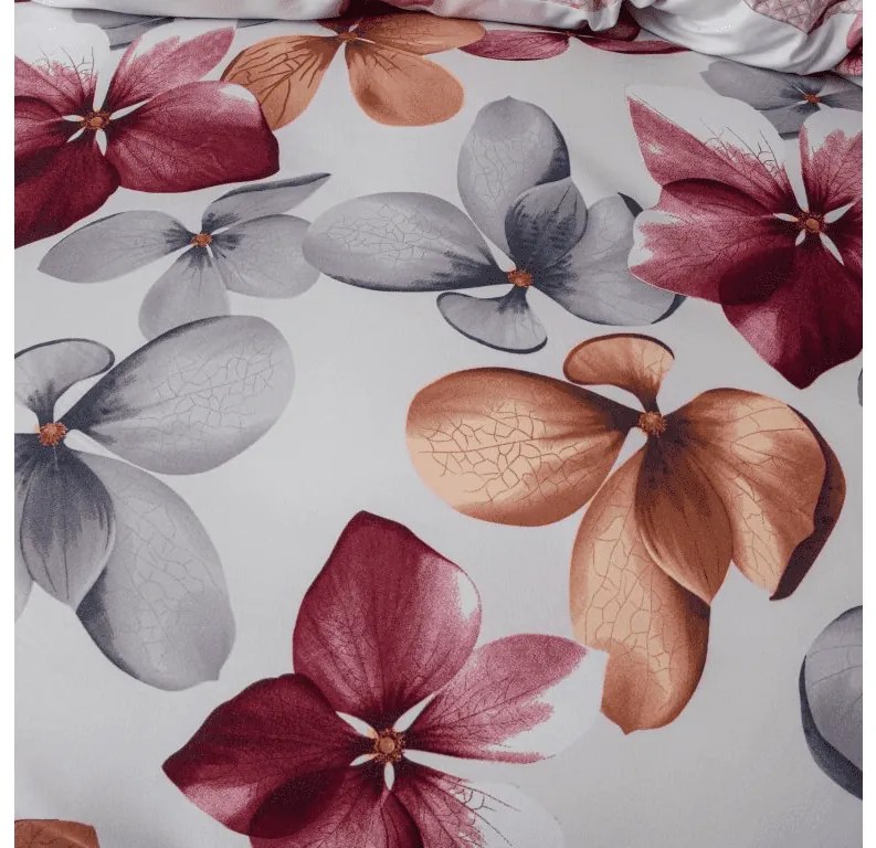 PrzytulneMieszkanie.pl PrzytulneMieszkanie.pl Pościel flanelowa z mikrofibry FLORIVA kolorowa Rozmiar pościeli: 2 szt 70 x 90 cm | 200 x 220 cm