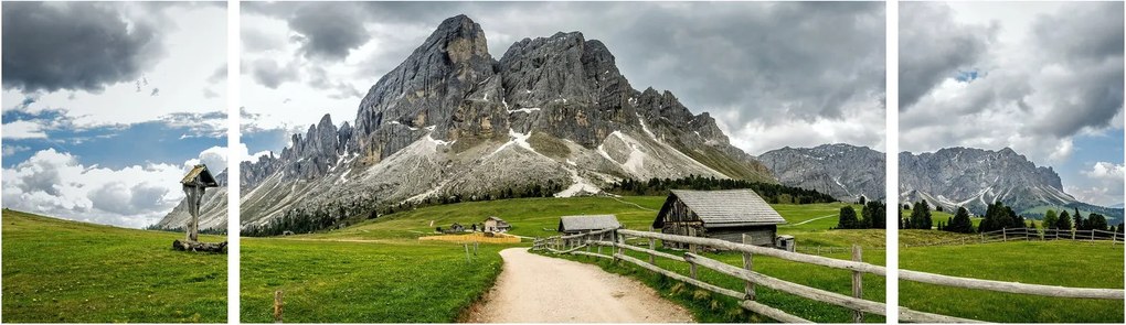 Obraz - W austriackich górach (170x50 cm)