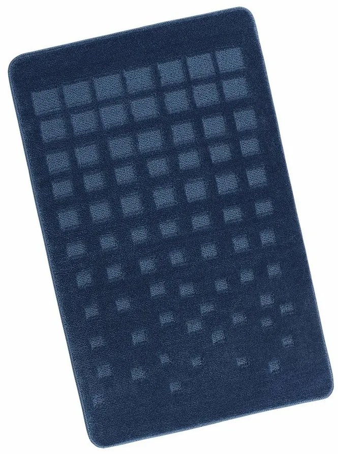 Bellatex Dywanik łazienkowy Standard Płytki niebieski, 60 x 100 cm