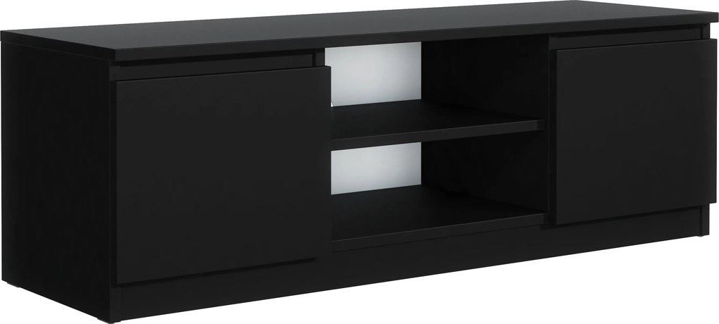 Szafka RTV NUDO - Czarny / 120 cm