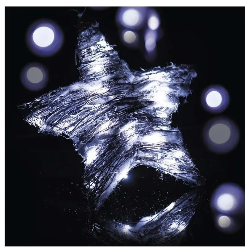 Dekoracje na Boże Narodzenie STAR IP20 30xLED/3W/4,5V