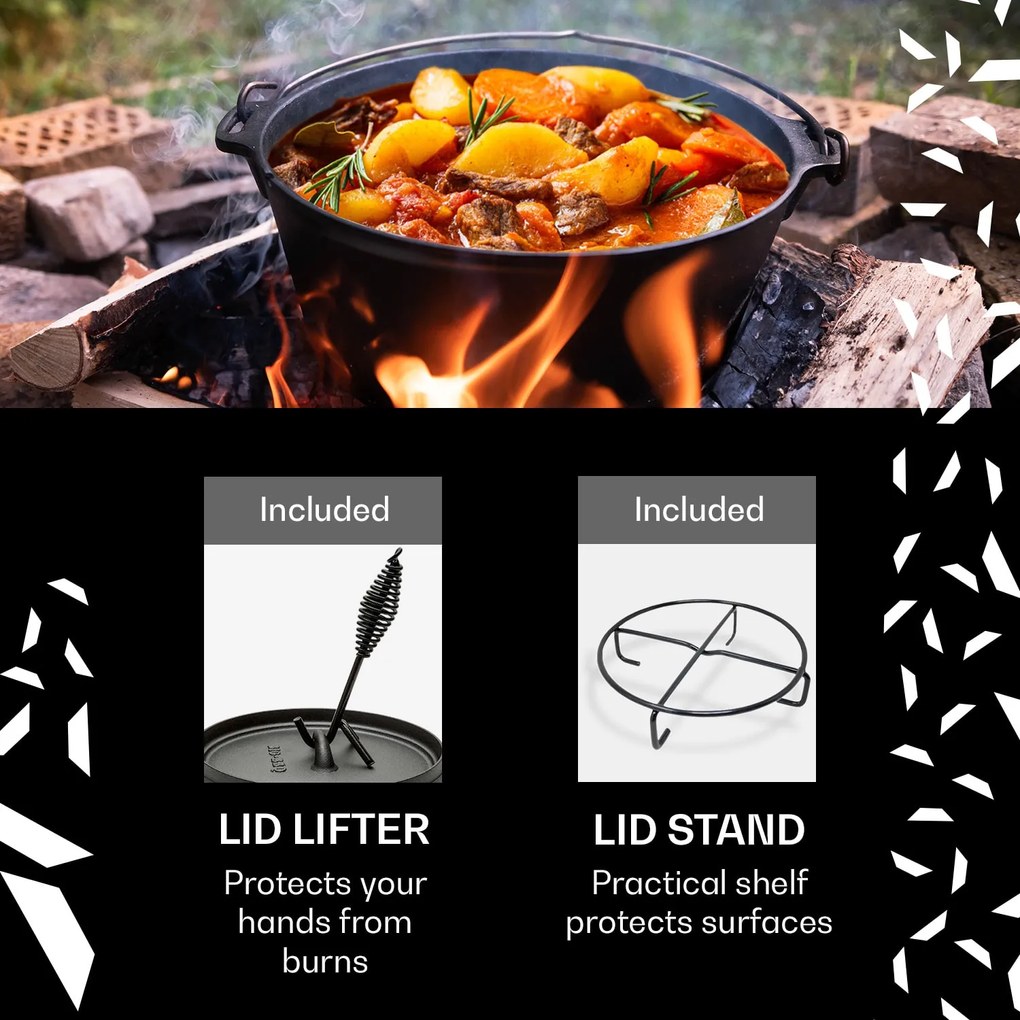 Klarstein Galloway 5.8 Garnek żeliwny