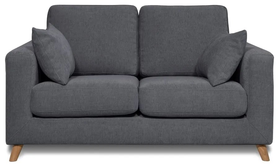 Ciemnoszara sofa 157 cm Faria – Scandic