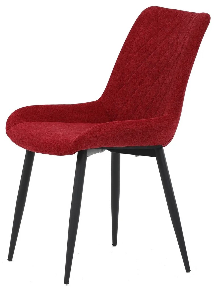 Zestaw krzeseł do jadalni DCL-218 RED2, 4 szt.
