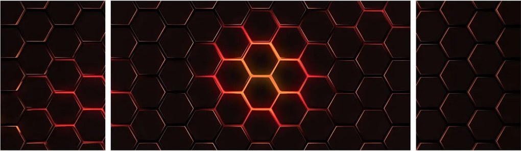 Obraz siatki (170x50 cm)
