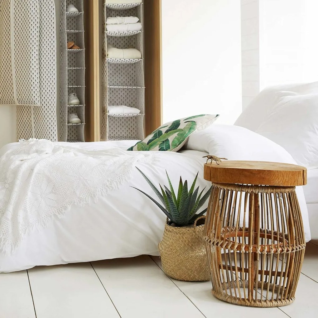 Compactor Koszyk do przechowywania z trawy morskiej Belly, 35 x 32 cm, naturalny, M