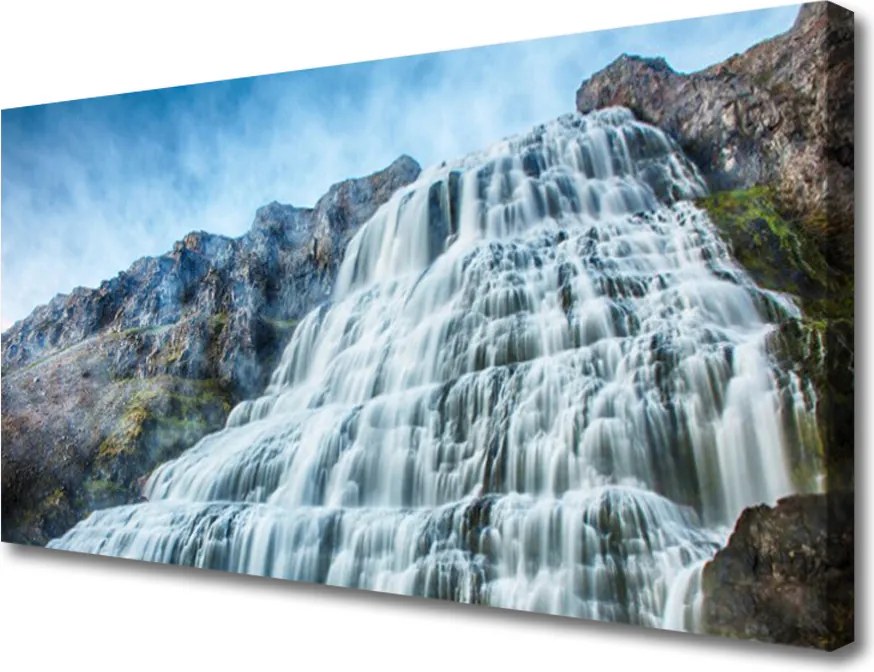 Obraz na płótnie Kaskada Górskiego Potoku