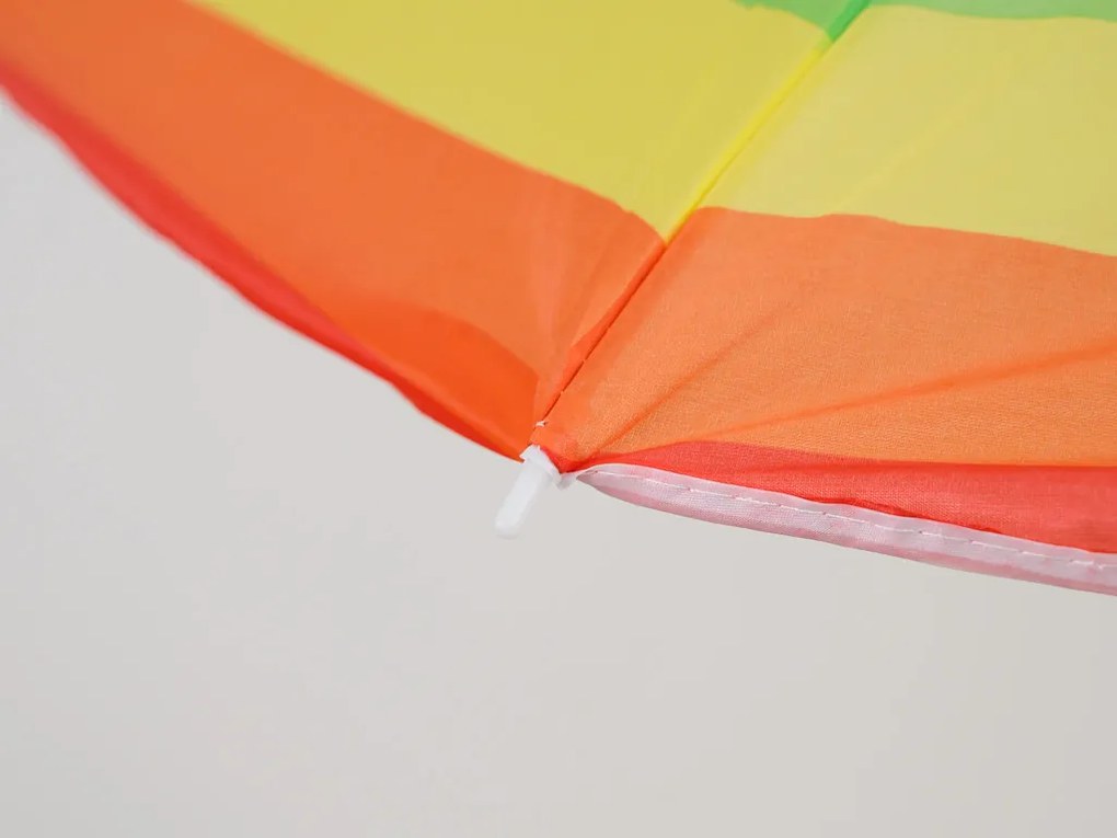 Parasol COLORFUL STRIPES 180 cm, kolorowy