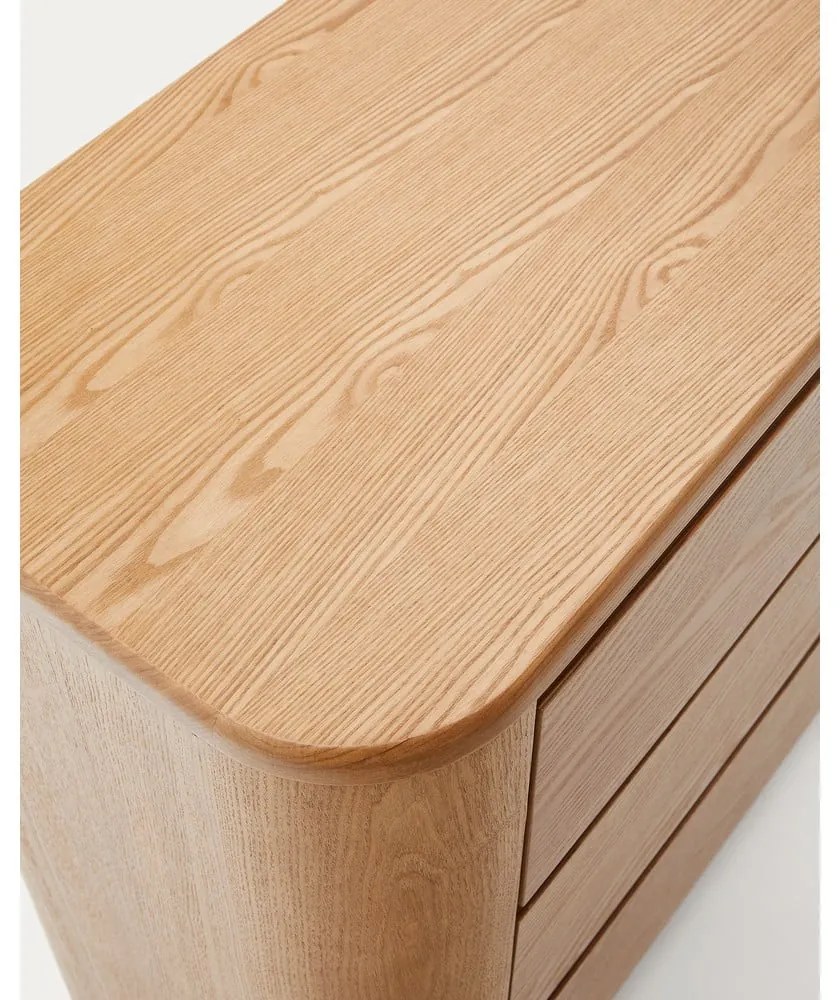 Komoda w dekorze jesionu w naturalnym kolorze 120x80x40 cm Salaya – Kave Home