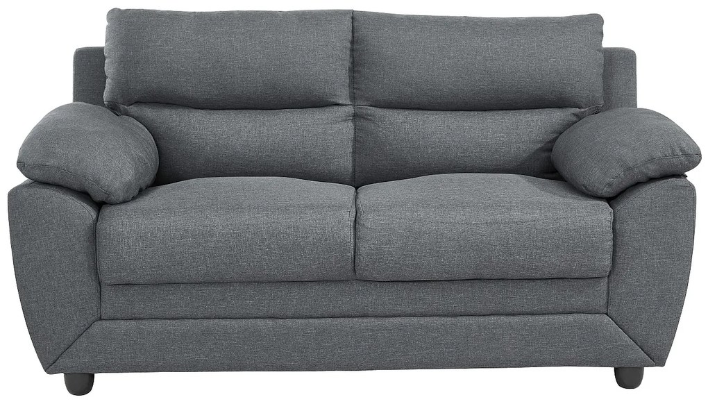 Kanapa 2-osobowa MANOA z tkaniny - Antracytowy