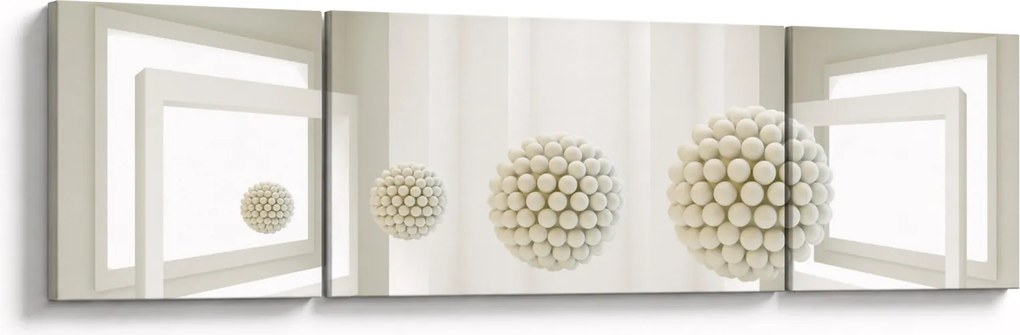 Obraz -Spojrzenie do wnętrza - abstrakcja (170x50 cm)