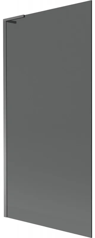 Mexen Next L parawan nawannowy 1-skrzydłowy 90 x 150 cm, grafit, gun metal - 895-090-000-03-40-95