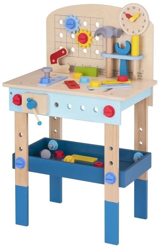 Tooky toy drewniany stół do majsterkowania warsztat