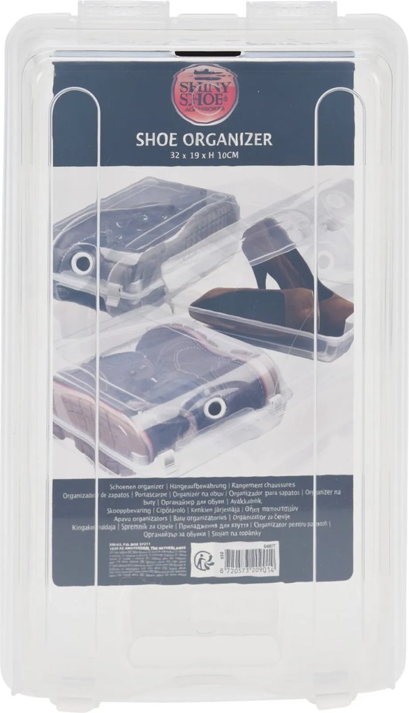 Organizer na buty plastikowy do szafy, 32 x 19 x 10 cm