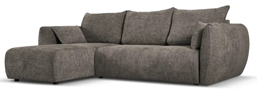 Szary narożnik (lewostronny) Matera – Cosmopolitan Design