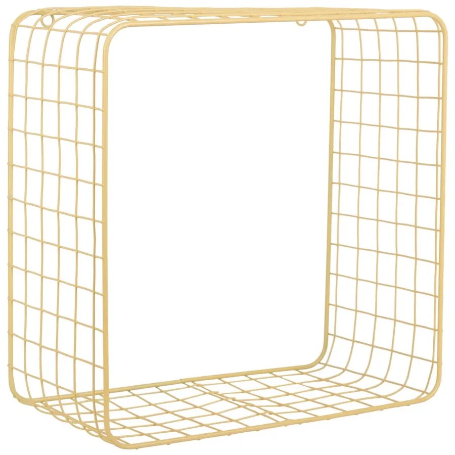 Jasnożółte stalowe półki zestaw 2 szt. 35 cm Reja – PT LIVING