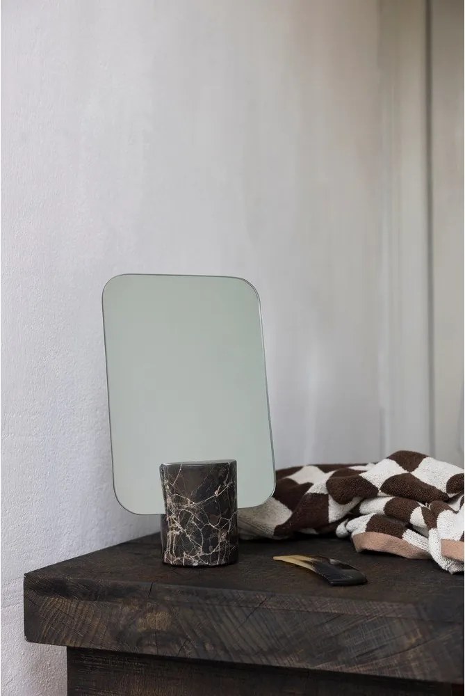 Lustro kosmetyczne 18x30 cm Marble – Mette Ditmer Denmark
