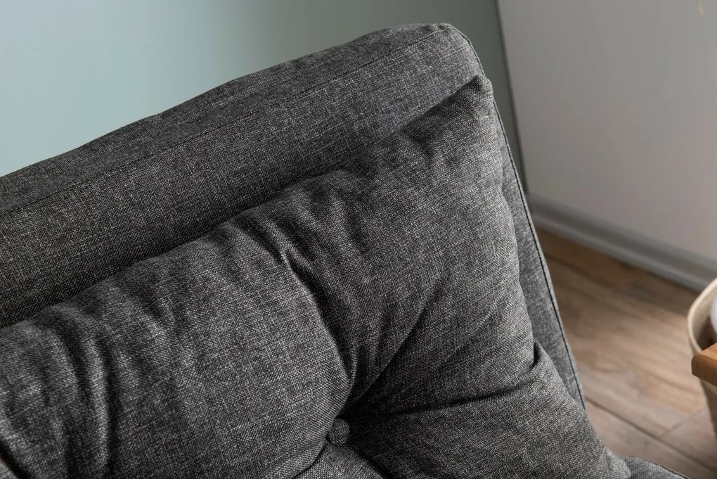 Sofa rozkładana Sando 2 ciemnoszara