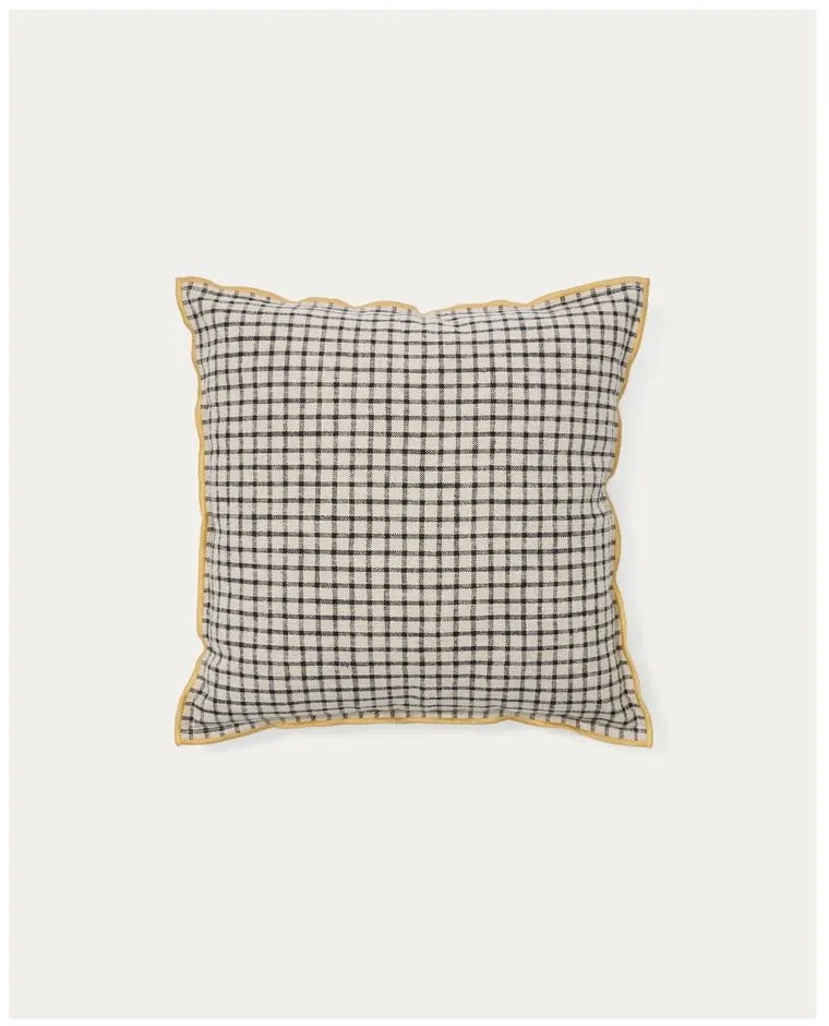 Poszewka na poduszkę z mieszanki lnu 45x45 cm Airi – Kave Home