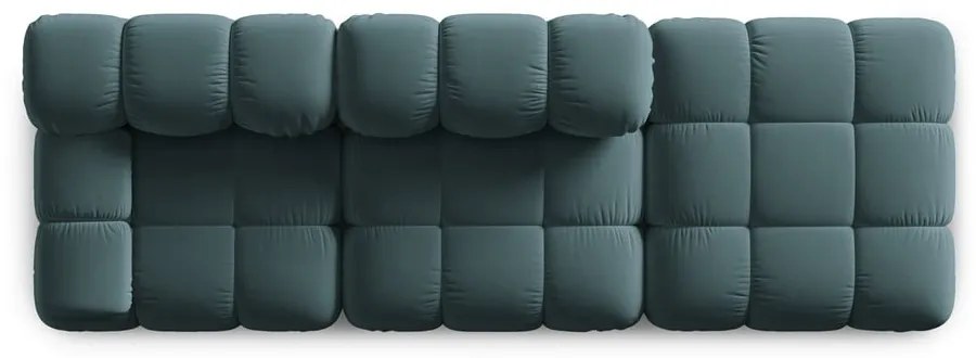 Morska aksamitna sofa 282 cm Bellis – Micadoni Home