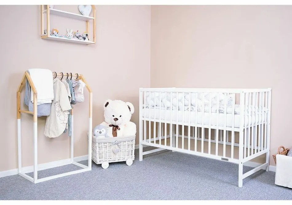 New Baby Crib Basic, biały