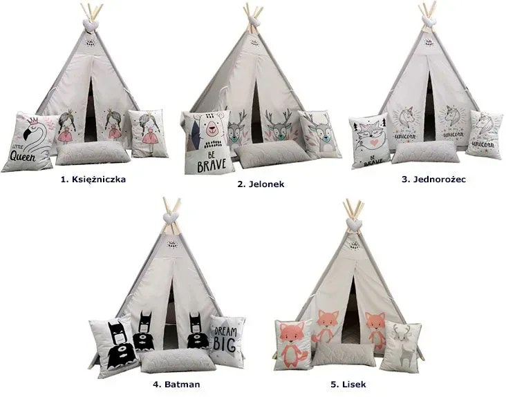 Wigwam dla chłopca Alwa Gida