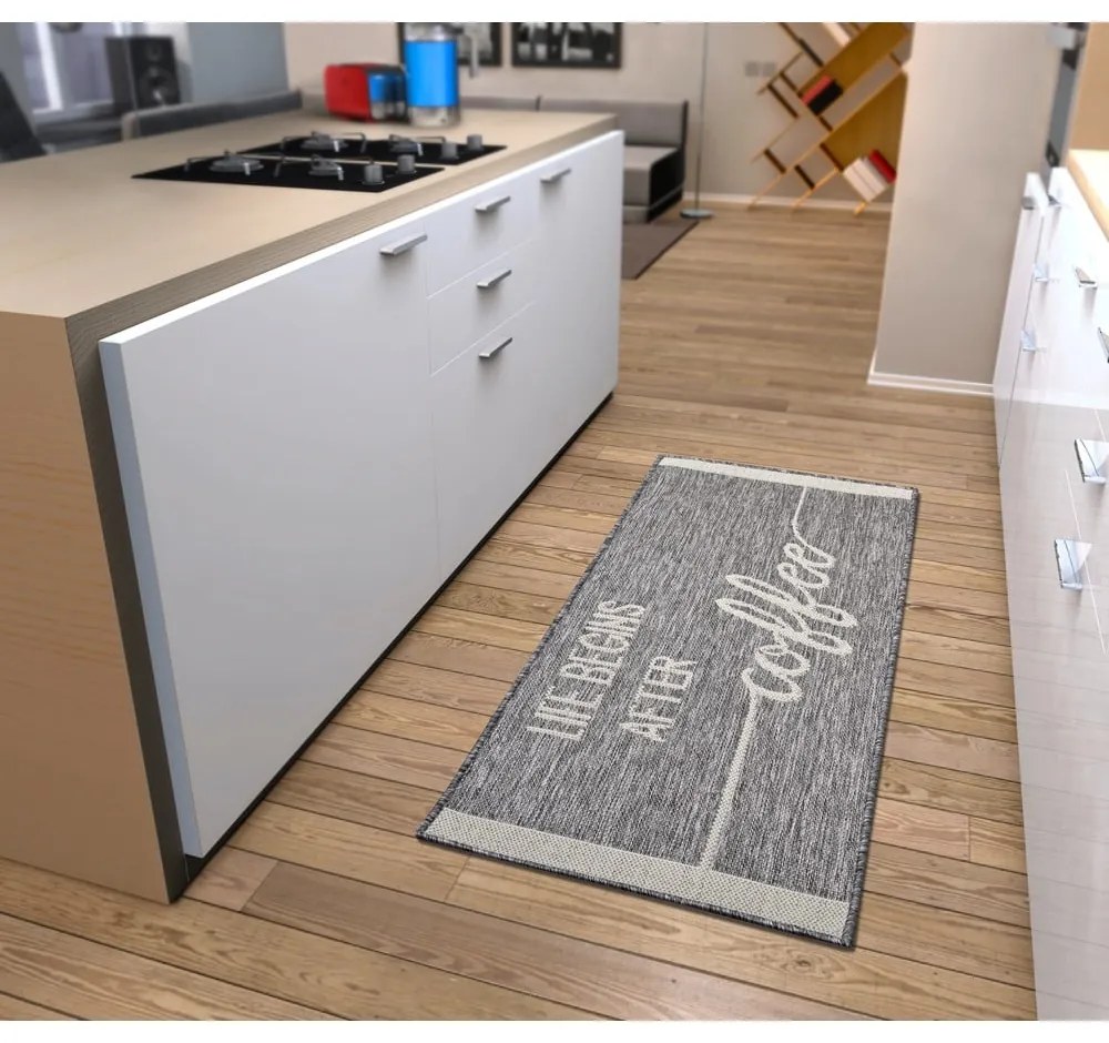 Szary chodnik 62x150 cm Cucina – Hanse Home