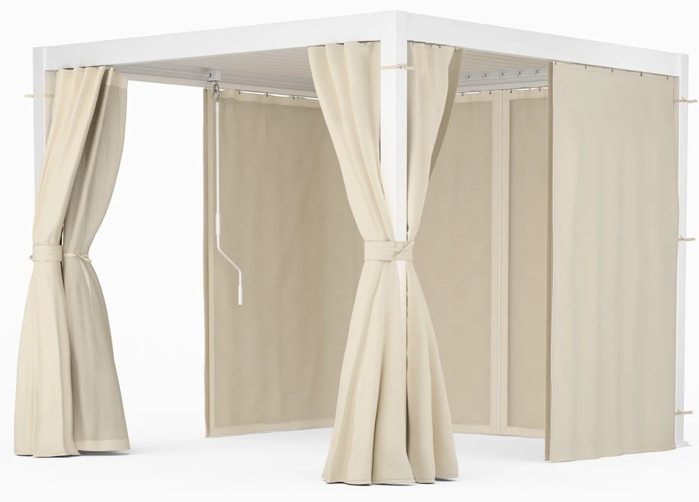 Blumfeldt LuminaHaven Pergola ogrodowa 3x3