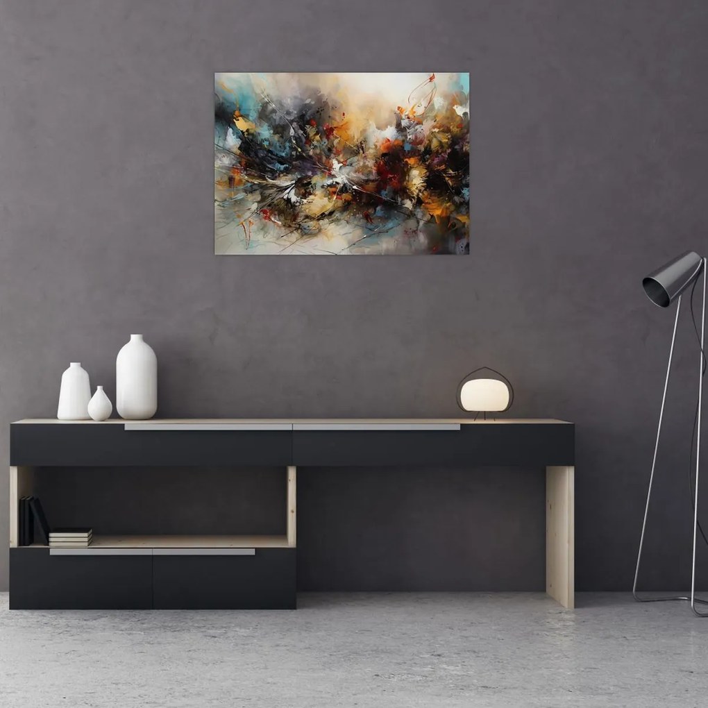 Obraz - Grafika abstrakcyjna (70x50 cm)