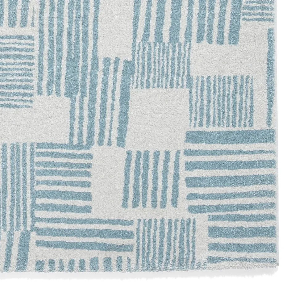 Jasnoniebieski dywan 80x150 cm Blocks – Catherine Lansfield