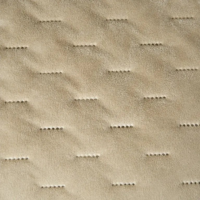 Aksamitna narzuta na łóżko ASTRALIA, beżowy Rozmiar: 170 x 210 cm