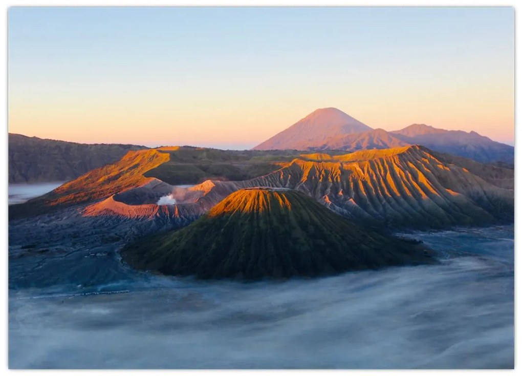 Obraz góry Bromo w Indonezji (70x50 cm)