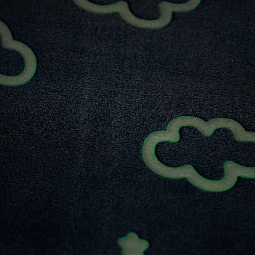 4Home Pościel świecąca mikroflanela Cloud, 140 x 200 cm, 70 x 90 cm
